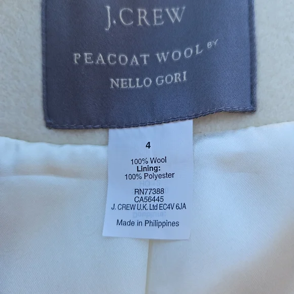 J. Crew Cream and Black Utility Jacket - Picture 8 of 14